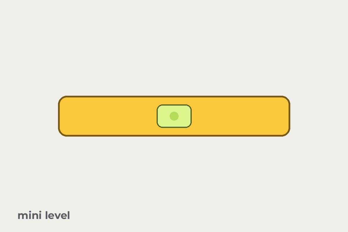 Mini spirit level