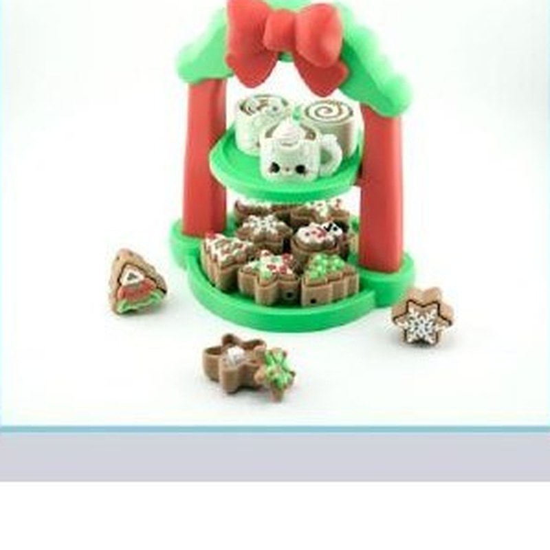 Cookies & Cocoa - Layers in Green Collab, 3D printed