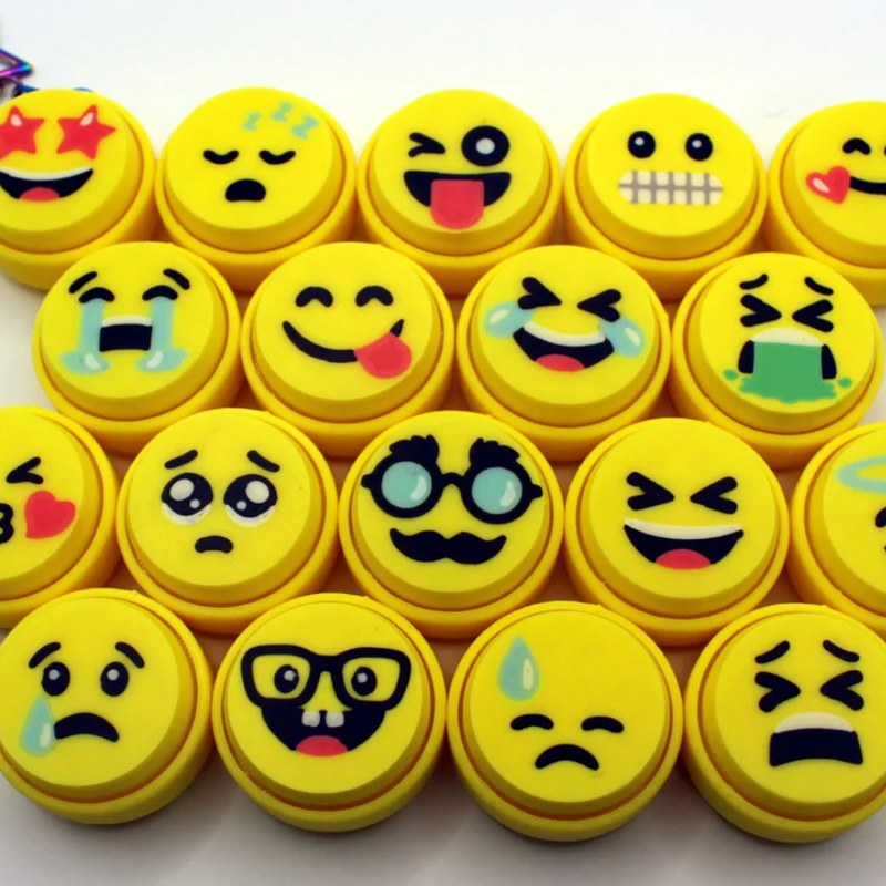 Emotional Clickers, 3D printed