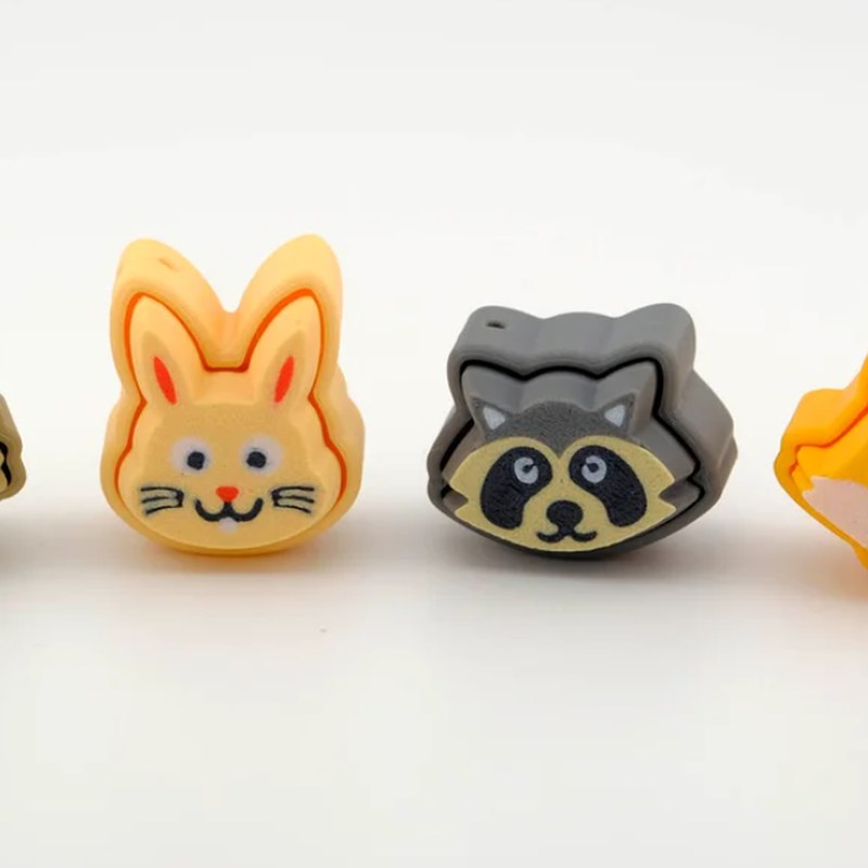 Forest Friends, 3D printed