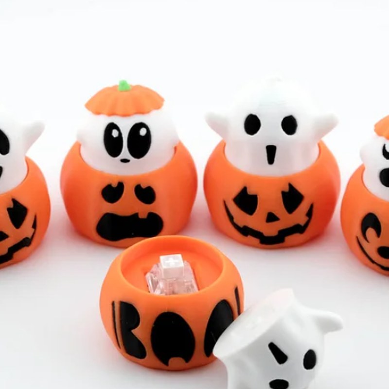 Pumpkin Poppers, 3D printed