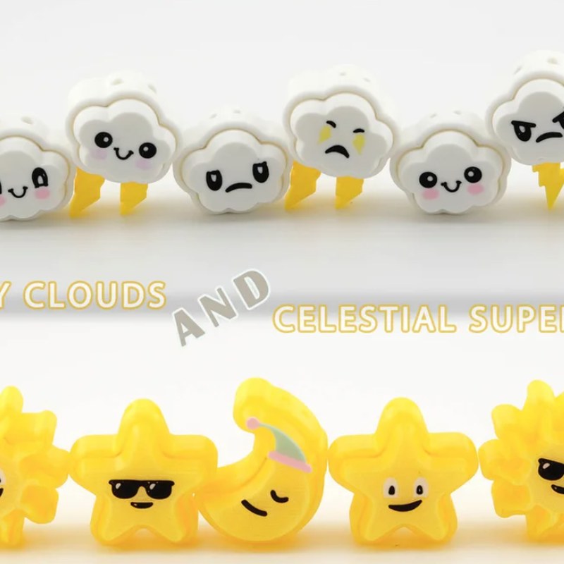 Sky Buddies, 3D printed