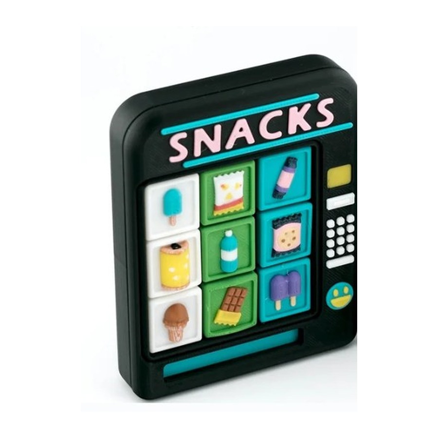 Snack Attack — Nine clickers, 3D printed